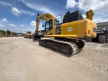 Back of Used Excavator